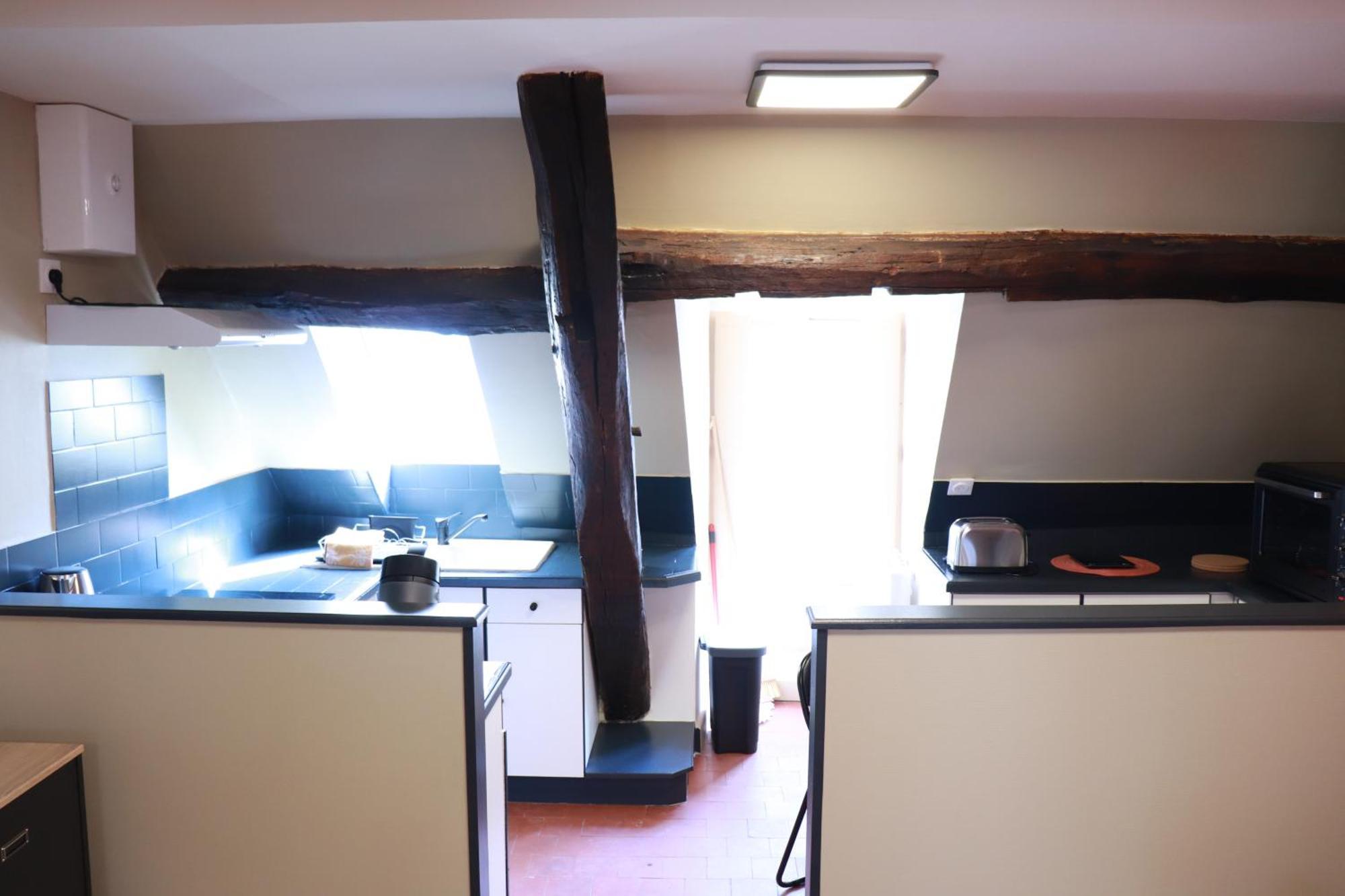 Sejour Confort En Plein Coeur De Nevers, Galet-carbone Ou Terra Cotta Apartment